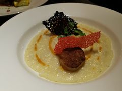 北海道带子青柠烩饭配鲜虾酱-C&R西班牙餐厅