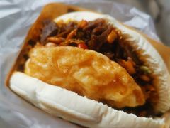 蛋菜夹馍-老马家马蓉蛋菜夹馍·腊牛肉夹馍(回民街店)