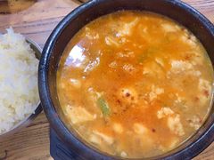 嫩豆腐海鲜辣汤-京玉菲饭店(李村店)