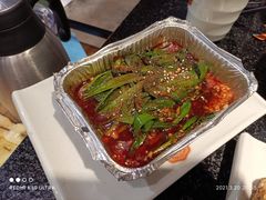 五花肉卷韭菜-白玉·朝鲜族烤串(南山店)