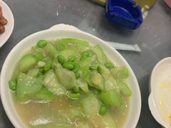 丝瓜炒毛豆-乡乐园蟹庄·阳澄湖农家乐