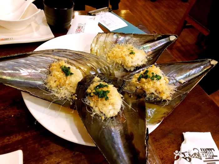 小黑蚝情(定西路店)蒜蓉豆豉鲜带子图片