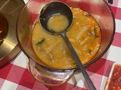 蘑菇汤莜面鱼鱼-西贝(上海新梅广场店)