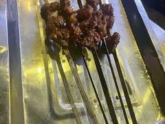 炸羊肉串-陈记生蚝烧烤炒菜火锅