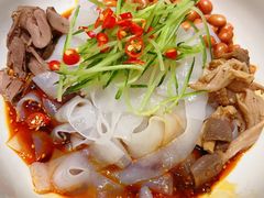 鸡杂拌凉皮-大厨小味·民间川菜(八里庄店)