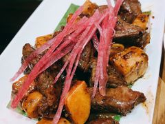香煎黑椒澳洲牛肉粒及杏鲍菇-Pho Asia 亚阁越南料理(上海来福士广场店)
