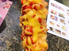 韩国土豆马苏里芝士热狗-青春米热狗