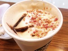 盛樱蜜桃芝士拿铁-星巴克臻选(天津鲁能中心一店)