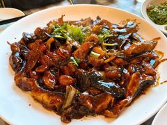 豆豉蒸鲟鱼-京北渔家傲