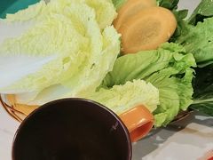 蔬菜拼盘-采椰郎椰子鸡·脆皮鸡火锅(融创茂店)