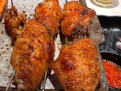 特色烤翅-宝记烧烤·碳锅羊肉·羊蝎子火锅·夜食社(文体路创始店)