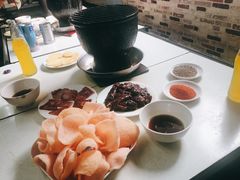 炸虾片-大槐树烤肉馆