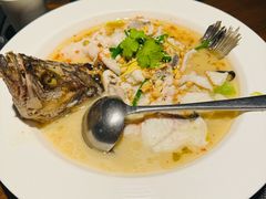 酸汤海鲈鱼-肴约·花园式餐厅(湖里店)