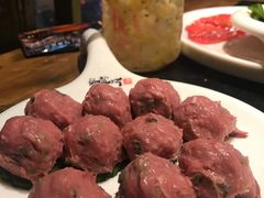 香菜牛肉丸-纸盐河码头火锅(十八梯店)