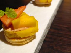 酥皮鹅肝配鲜无花果酱-庐灶江南·江南菜·四合院Bistro(东直门雍和宫·原华侨宾馆店)