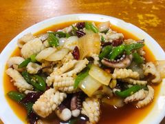 尖椒鱿鱼-温州一家人美食(西木头市店)