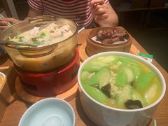 鸡汁翡翠胖丝瓜-闽上鲜·福建菜(龙湖滨江天街店)