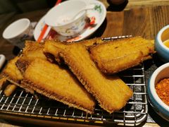 干炸带鱼-老头儿真传-老头儿油爆虾(胜利河美食街店)