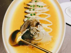 鸡油蒸鲳鱼-骏莱海鲜鱼港(五角场店)