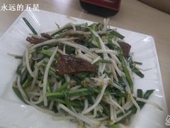 日式韭菜炒猪肝-美浓屋日式拉面(荣华东道店)