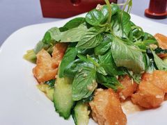 黄瓜拌油条-阿庄新豫菜(航海东路店)
