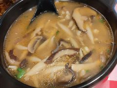 蘑菇汤莜面鱼鱼-西贝(无锡万象城店)