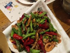 干扁四季豆河虾-胡桃里音乐酒馆(白云五号T5 MALL店)