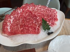 招牌雪花肥牛-石鼎香·非遗淮扬火锅(江都龙川桥店)