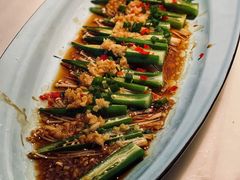 金银蒜蒸秋葵-绿茶餐厅(成都太古里店)