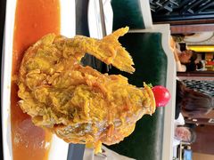 糖醋鲤鱼-老牌坊•鲁菜名店•地道济南菜(大观园商埠店)