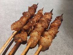 -路边摊小炉子烧烤