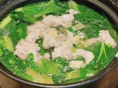 农家土猪肉浸菜青-滋粥楼·顺德菜(番禺广场总店)