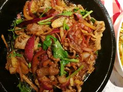 铁板炒烤羊肉-西贝莜面村(当代商城店)