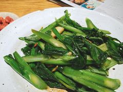生炒广东菜心-潮粥荟·潮汕砂锅粥(朝阳大悦城店)