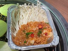蒜蓉锡纸金针菇-韩悦牛排烤肉无限续(宝能中心店)