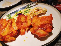 意大利鸡腿排配玉米沙拉-清真·艾美可餐厅(大悦汇店)