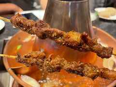 烤羊肉串-前门后头老北京铜锅涮肉·京味菜·烤鸭(伊藤洋华堂店)
