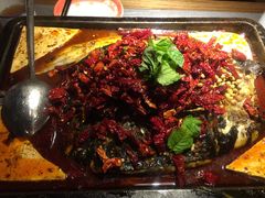 -探鱼·鲜青椒爽麻烤鱼(三水广场店)