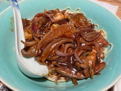蛏蛤爆肝面-人间酒暖·Go blanc·烧鸟·深夜食堂(陆家嘴店)