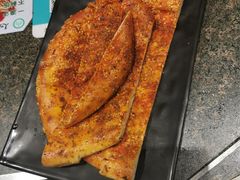 烤馕饼-马一洒开锅羊肉清真餐厅(京汉店)