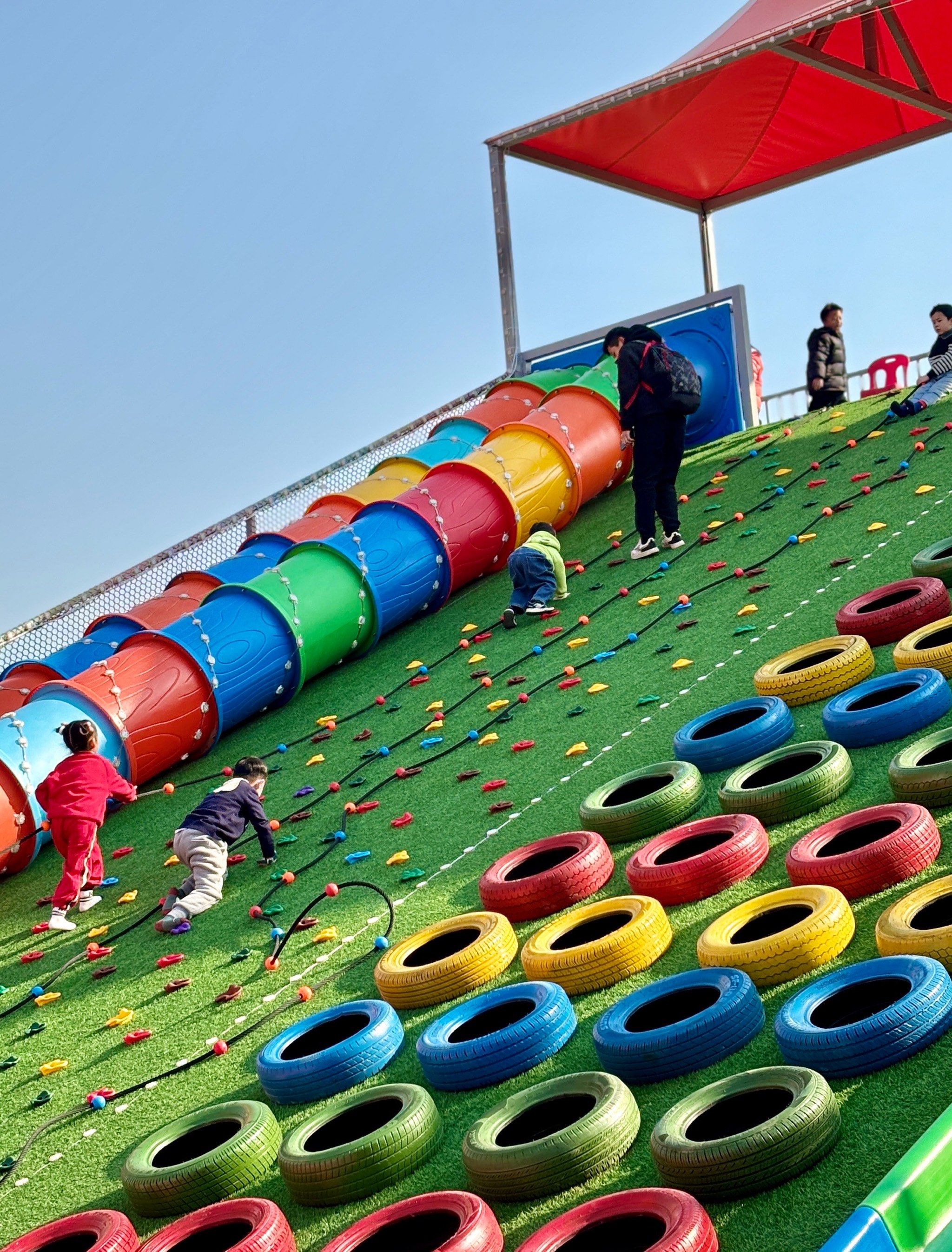 0元玩转这座城「乐悠悠亲子乐园」开业钜惠,很便宜,户外无动力游乐 