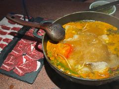 贵州红酸汤-旺福·贵州酸汤牛肉火锅(陆悦天地店)