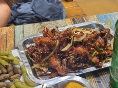 炒鸡架-勃利地摊·勃立小串烧烤