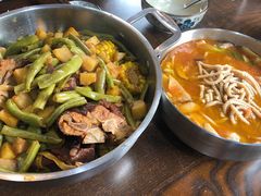 内蒙焖面-内蒙焖面大盆骨餐馆(山大路店)
