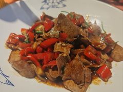黄喉腰肝合炒-熊刚饭店·太湖本地土菜·融合菜(天成时代广场店)