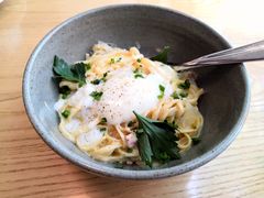 培根蛋酱意大利细面配低温蛋-EN SPACE恩空间