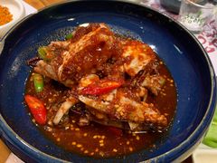 -草家酱蟹炭火烤肉店(珲春南路一店)