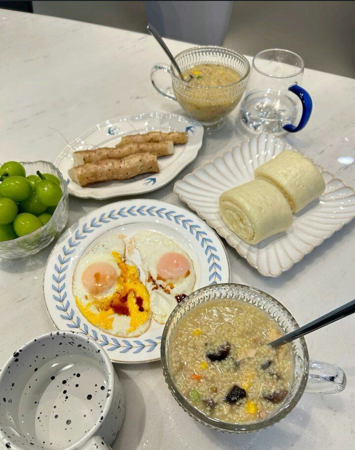 家常早餐满足感