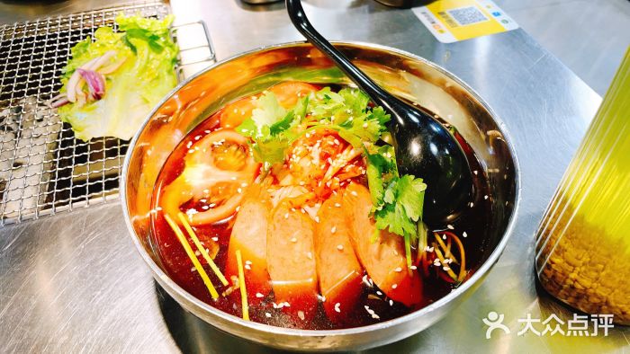 大丘街路边烤牛肉图片