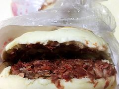 腊牛肉夹馍-清真马乐贝腊牛肉蛋黄菜夹馍(马蓉洒金桥店)